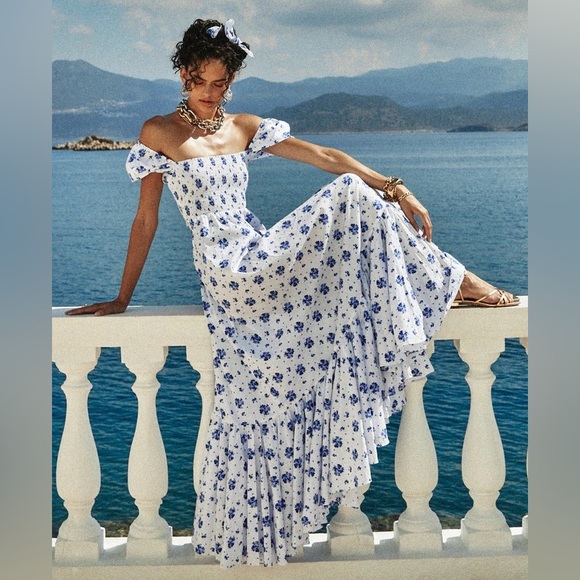 Caroline Constas | Dresses | Gianna Maxi Dress | Poshmark